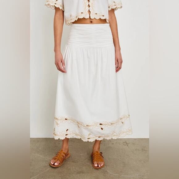 Rails Sol Skirt in White S - Picture 1 of 10